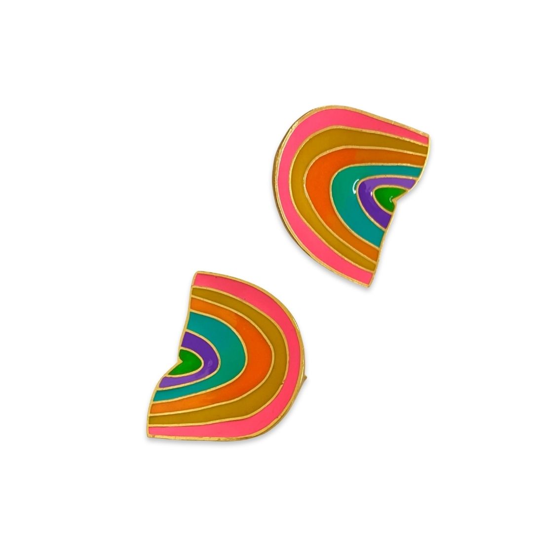 Rainbow - Ear Studs