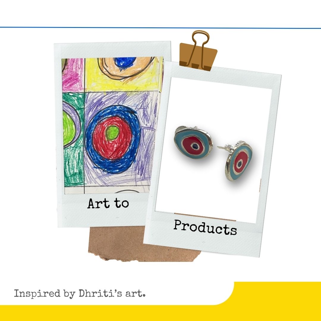 Kind Eye - Ear Studs (Large)