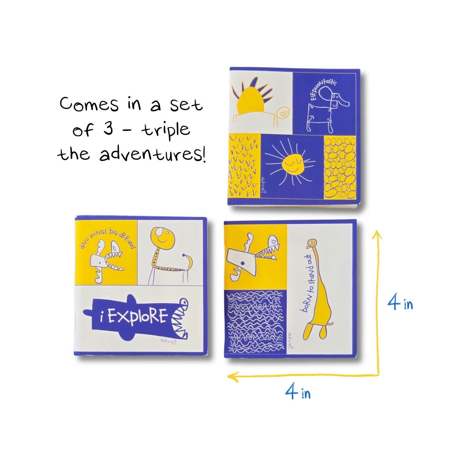 I Explore - Mini Pocket Book (Set of 3)