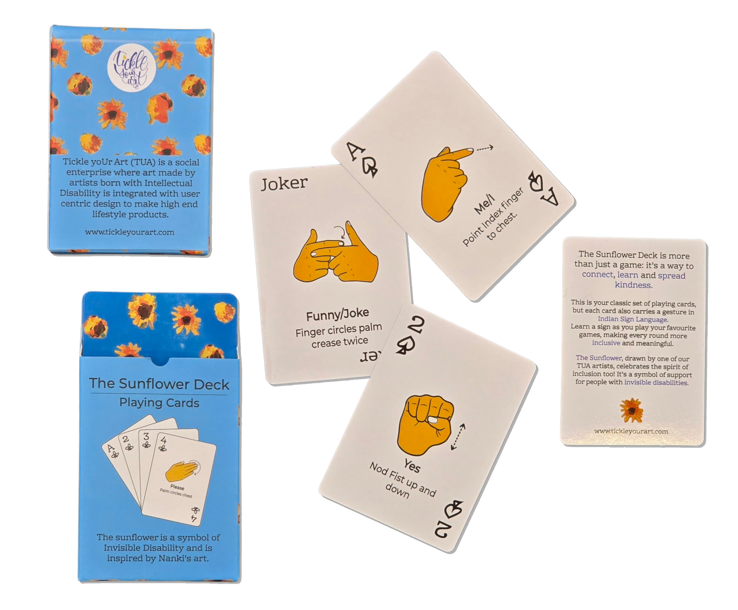 The Sunflower Deck - Playing Cards