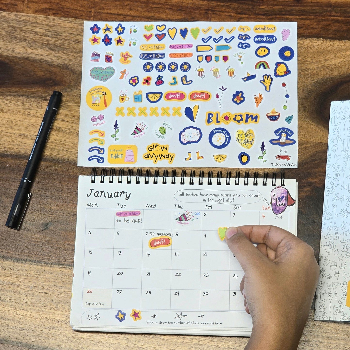 To-Dos and Love Yous - Monthly Me Set of 3 Journals