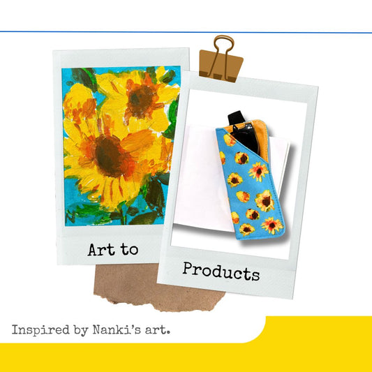 Sunflower Spectacle case