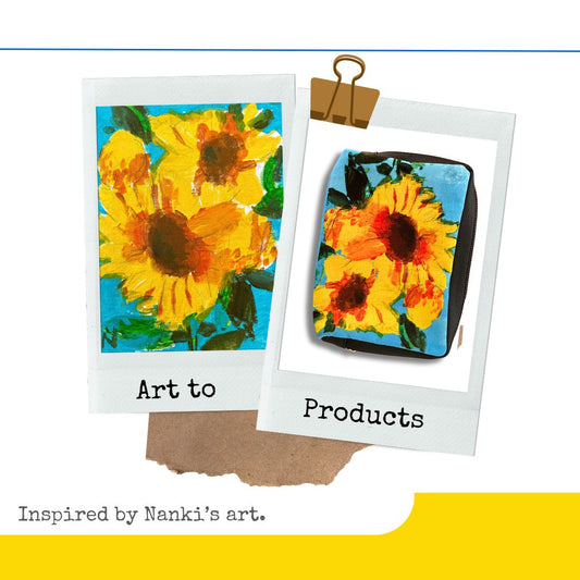 Sunflower Pouch