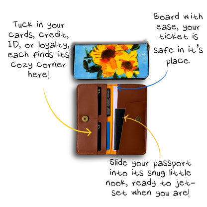 Sunflower Travel Organizer