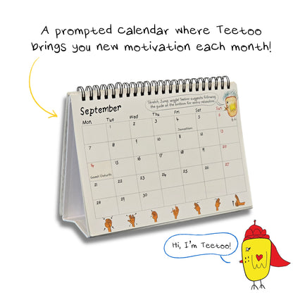 To-Dos and Love Yous - Desk Calendar + Sticker Sheet