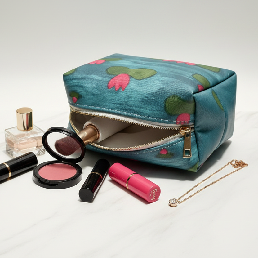 Lotus Box Pouch