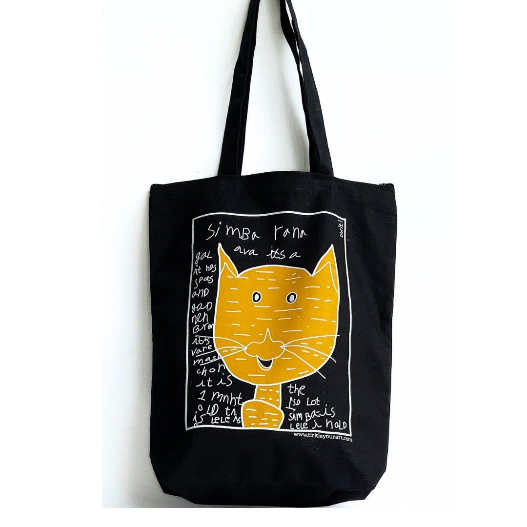 Simba - Tote bag- Black