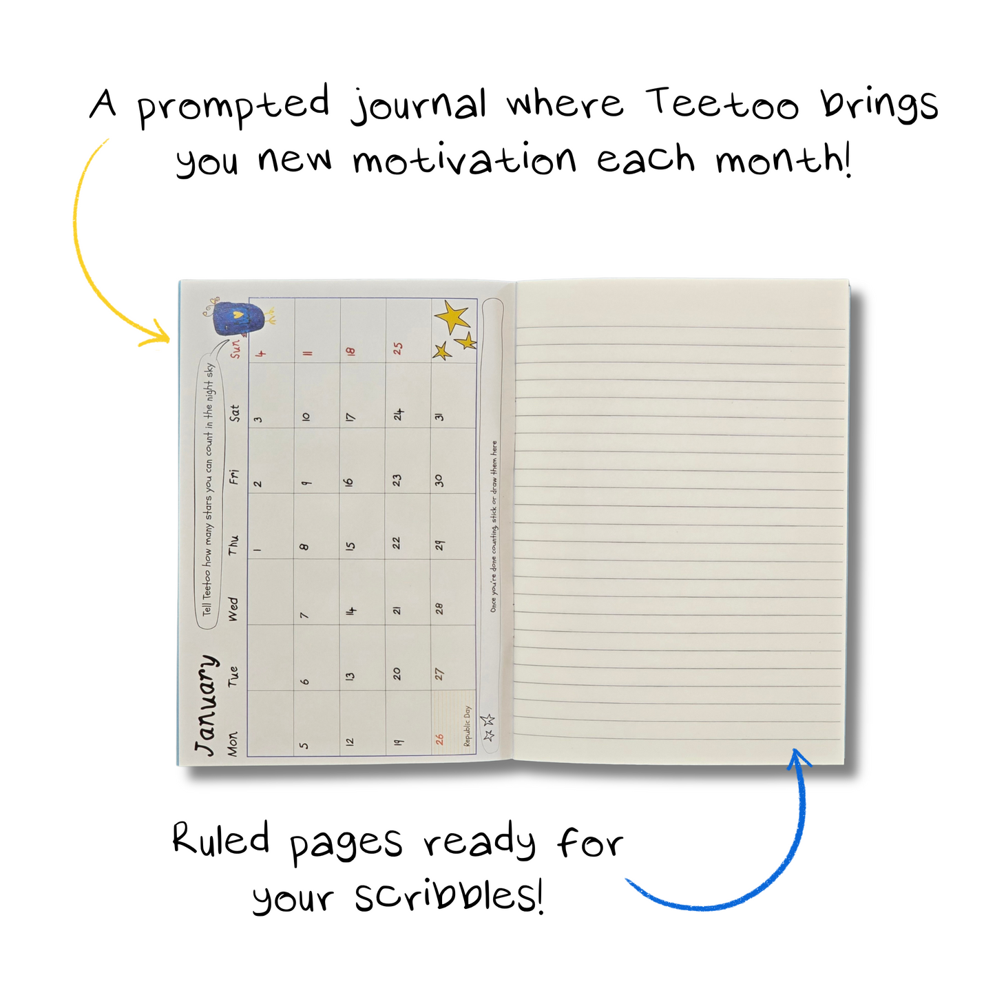 To-Dos and Love Yous - Monthly Me Set of 3 Journals