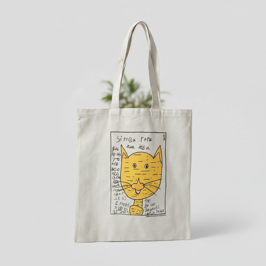 Simba Tote Bag White
